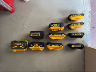 Dewalt batteries