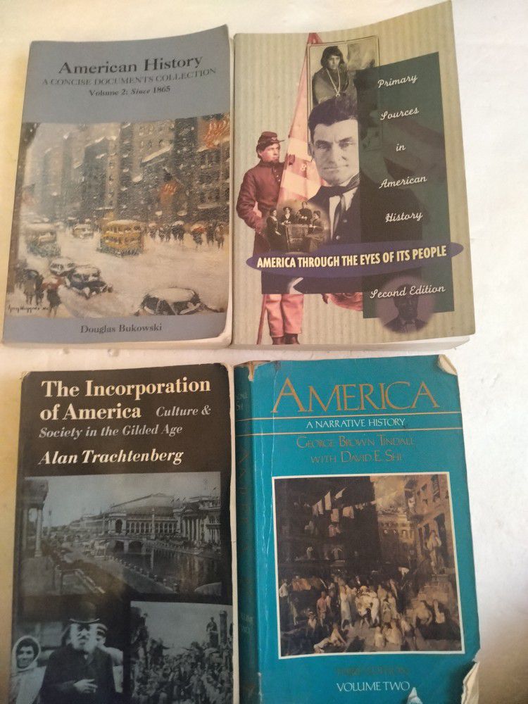 Book bundle 4 books American history all 4 paperbacks in good condition