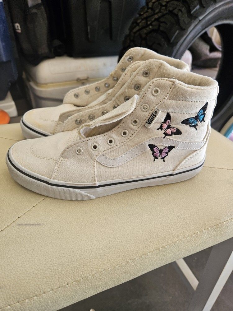 Vans Girs Size 4 