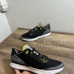 Nike Jordan 88 Racer Varsity Black Gray Maize Mens Run Gym AV1200-007 Size 12