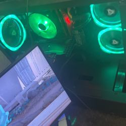 Gaming Pc + 240HZ monitor