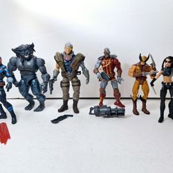 Marvel Legends X-men X-force Action Figure Lot