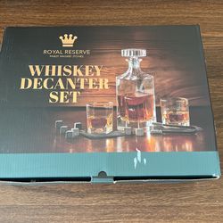 Brand New Whiskey Decanter Set