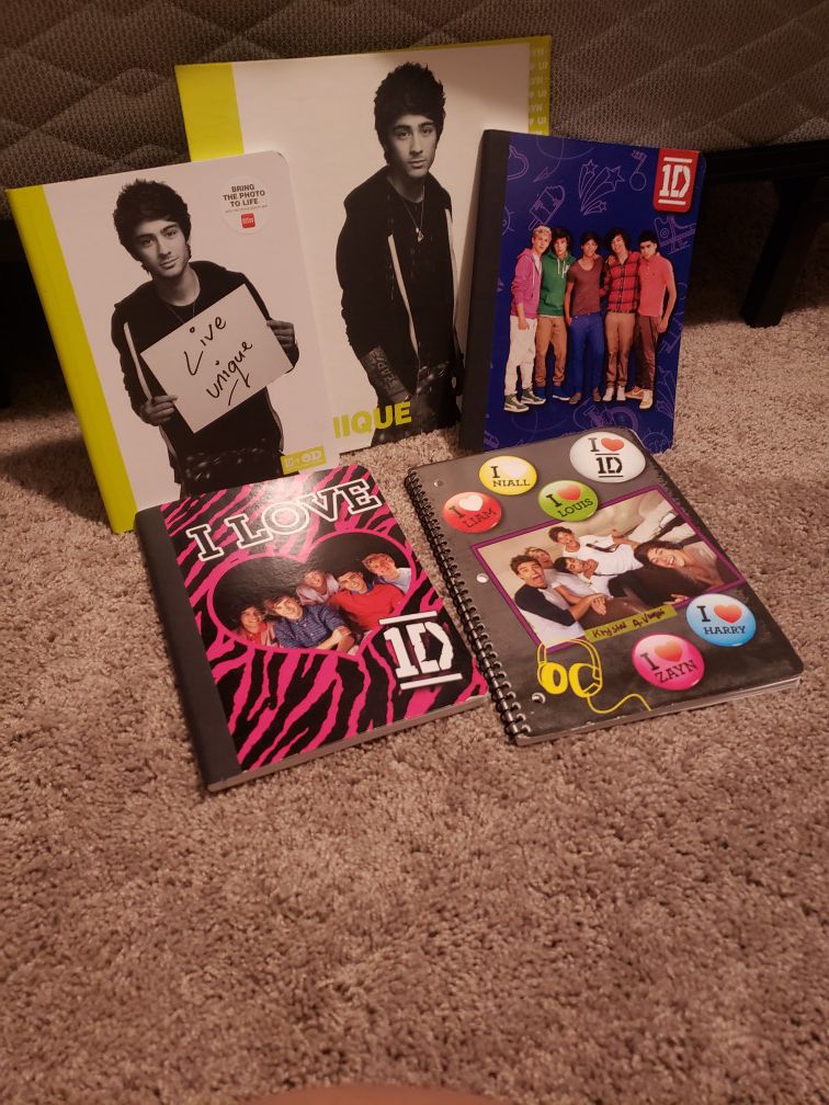 One Direction stationery
