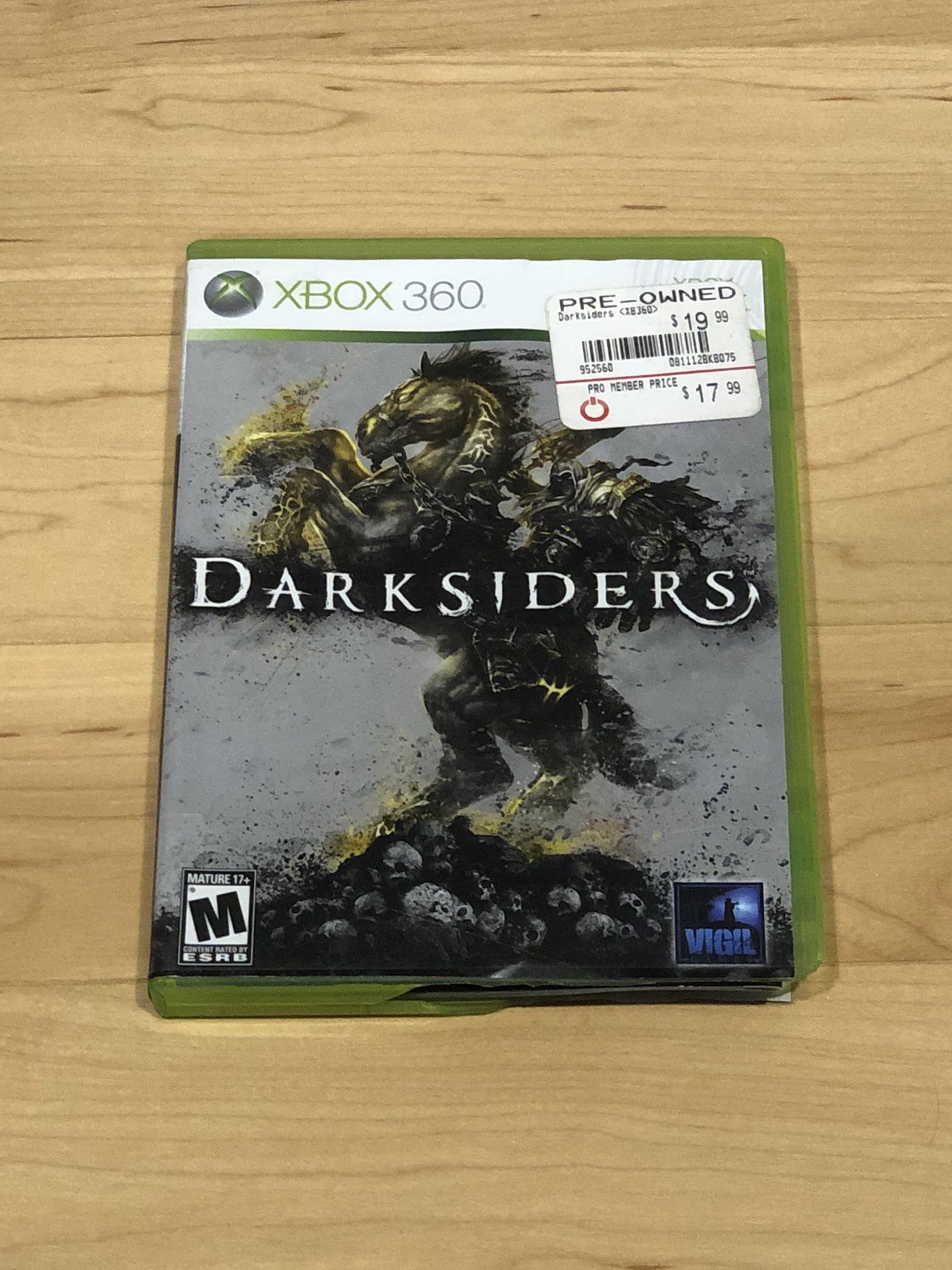 Dark Siders Xbox360