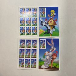 Looney Tunes. Set Of Stamps