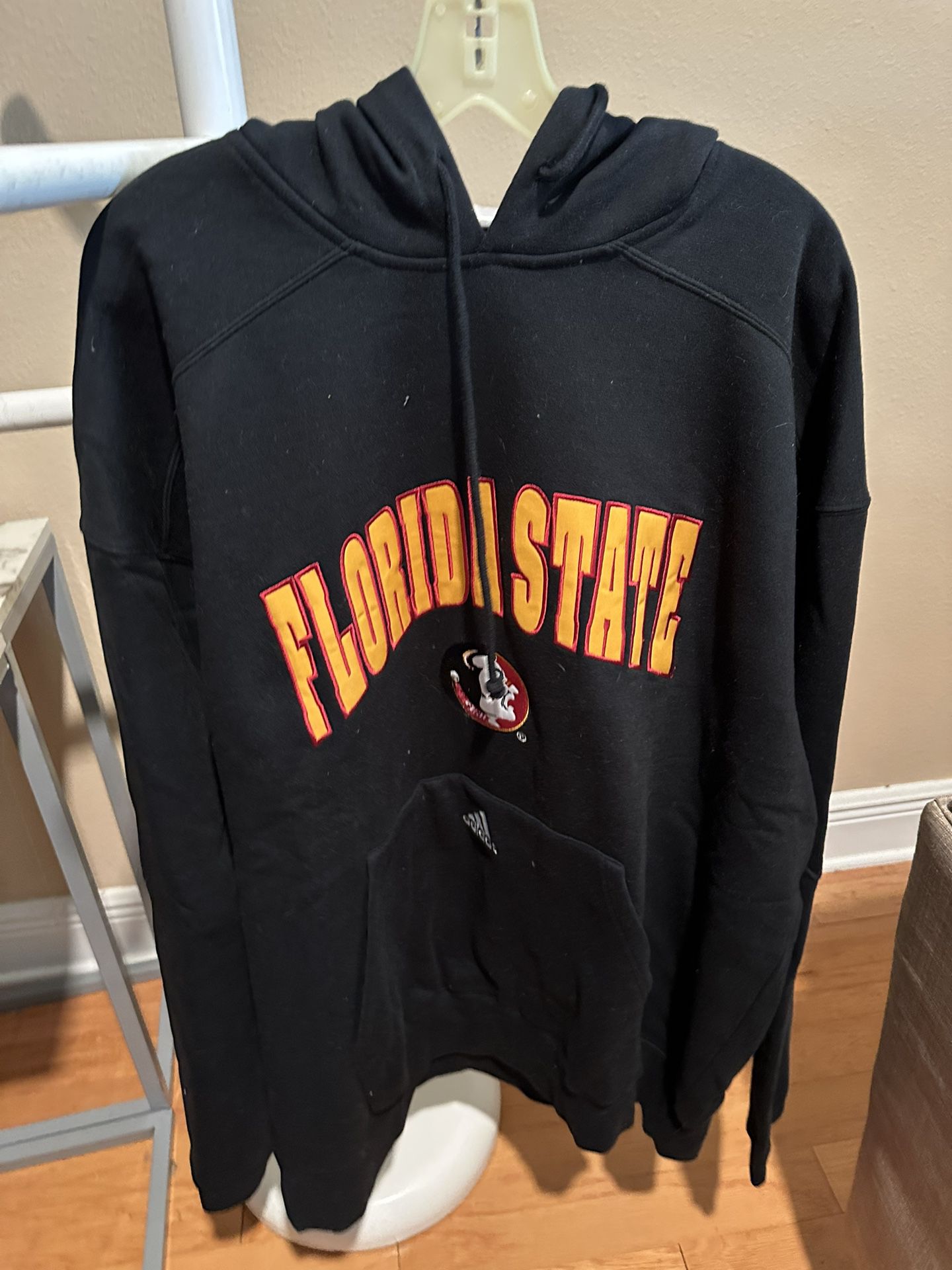 New Xxl Florida State Seminole Black Hoodie Sweatshirt 