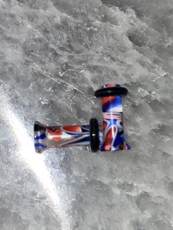 Psychedelic Ear Gauges Size 6g 