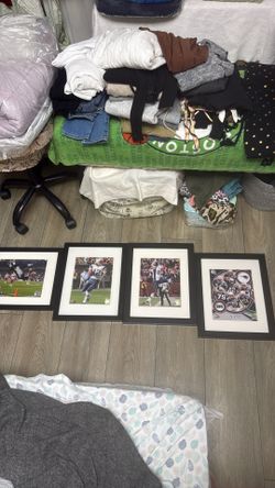 4 Patriot’s Glass Framed Photos