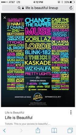 Life is beautiful festival