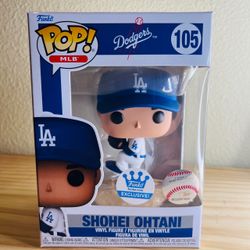 Funko Pop MLB Shohei Ohtani Dodgers #105 Exclusive
