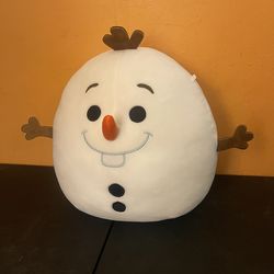 Squishmallow Disney  Plush Olaf 12" Super Cute Fast Ship!