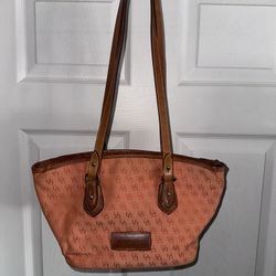 Dooney & Bourke Orange Shoulder Bag