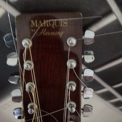 0ld 12 String Acoustic Guitar,Harmony