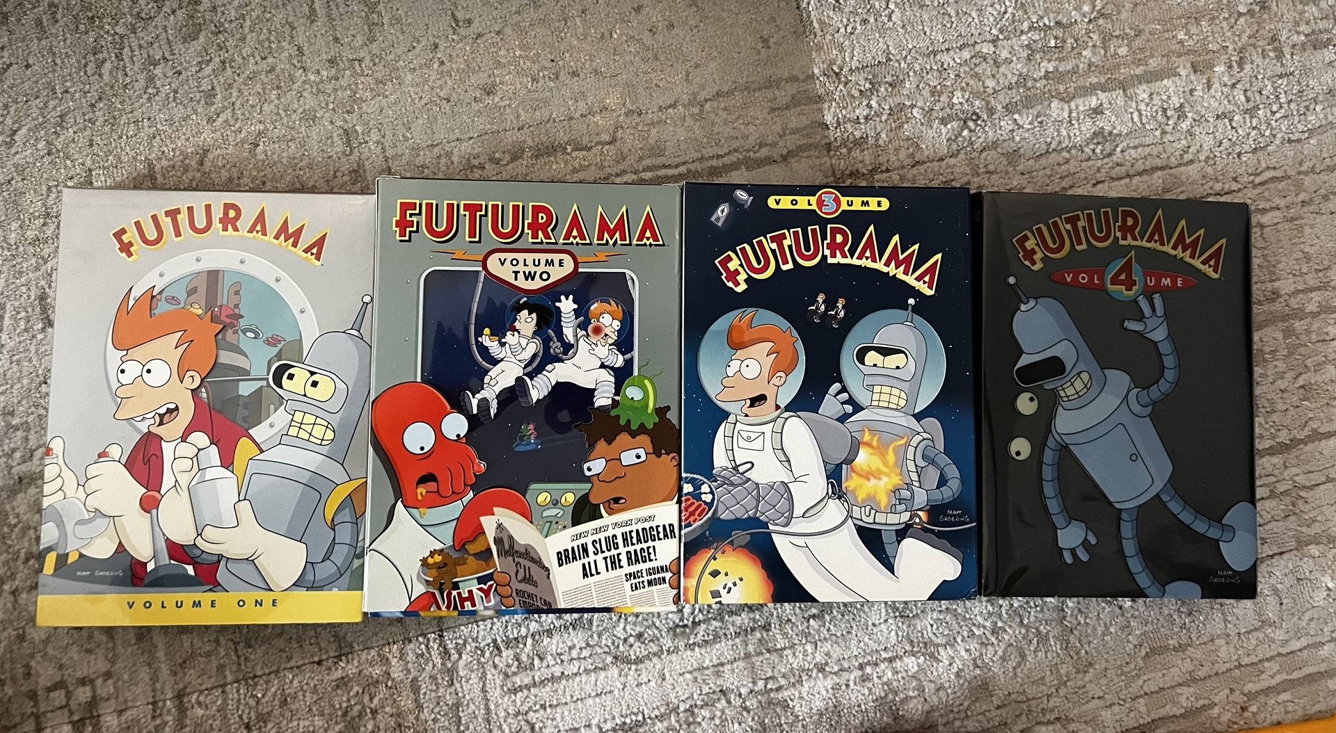 Futurama Season 1-4 DVD Set