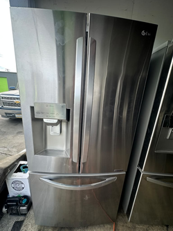 LG 3-Door Refrigerator FrenchDoor Stainless EnergyStar