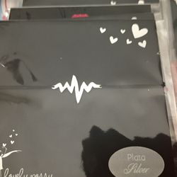     925 Sterling Silver Heart Beat And Thread Bracelet 