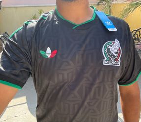 Adidas Mexico black jersey playera negra
