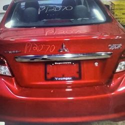 2018 Mitsubishi Mirage Parts Trunk Taillights 