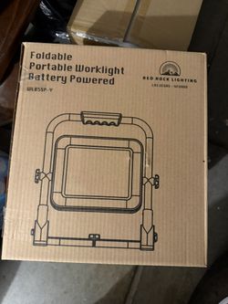 Foldable Battery Powered Worklight