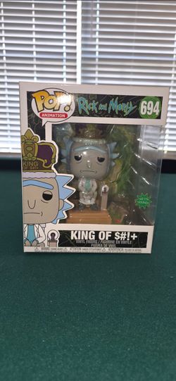 Funko Pop! Animation Rick and Morty Rick Sanchez With Sound #694 Vinyl Figurine