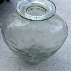 Tall glass Flower Vase