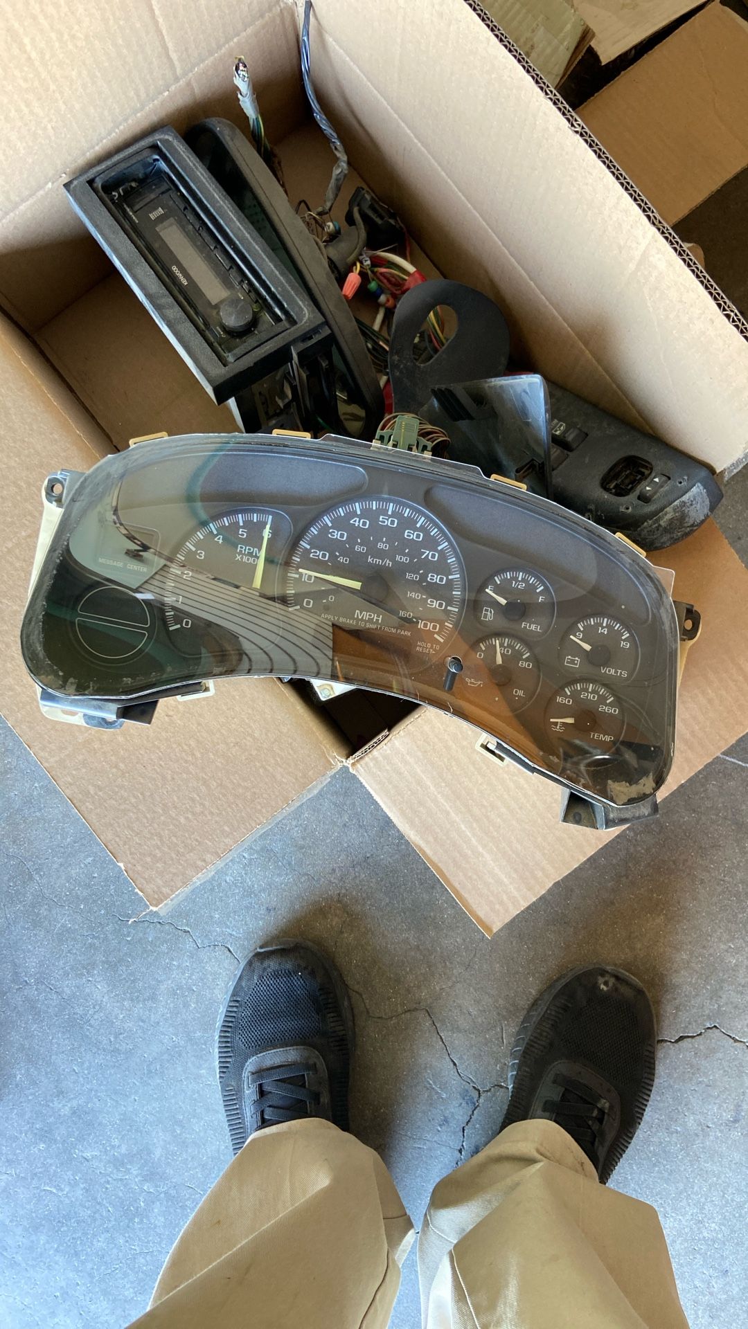 Silverado Dash Cluster