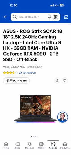 18” Gaming Laptop RTX 5090