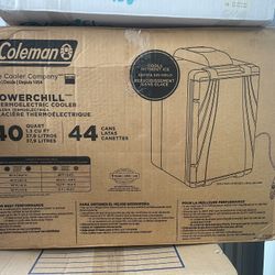 Coleman Powerchill THERMOELECTRIC COOLER HIELERA TERMOELÉCTRICA 