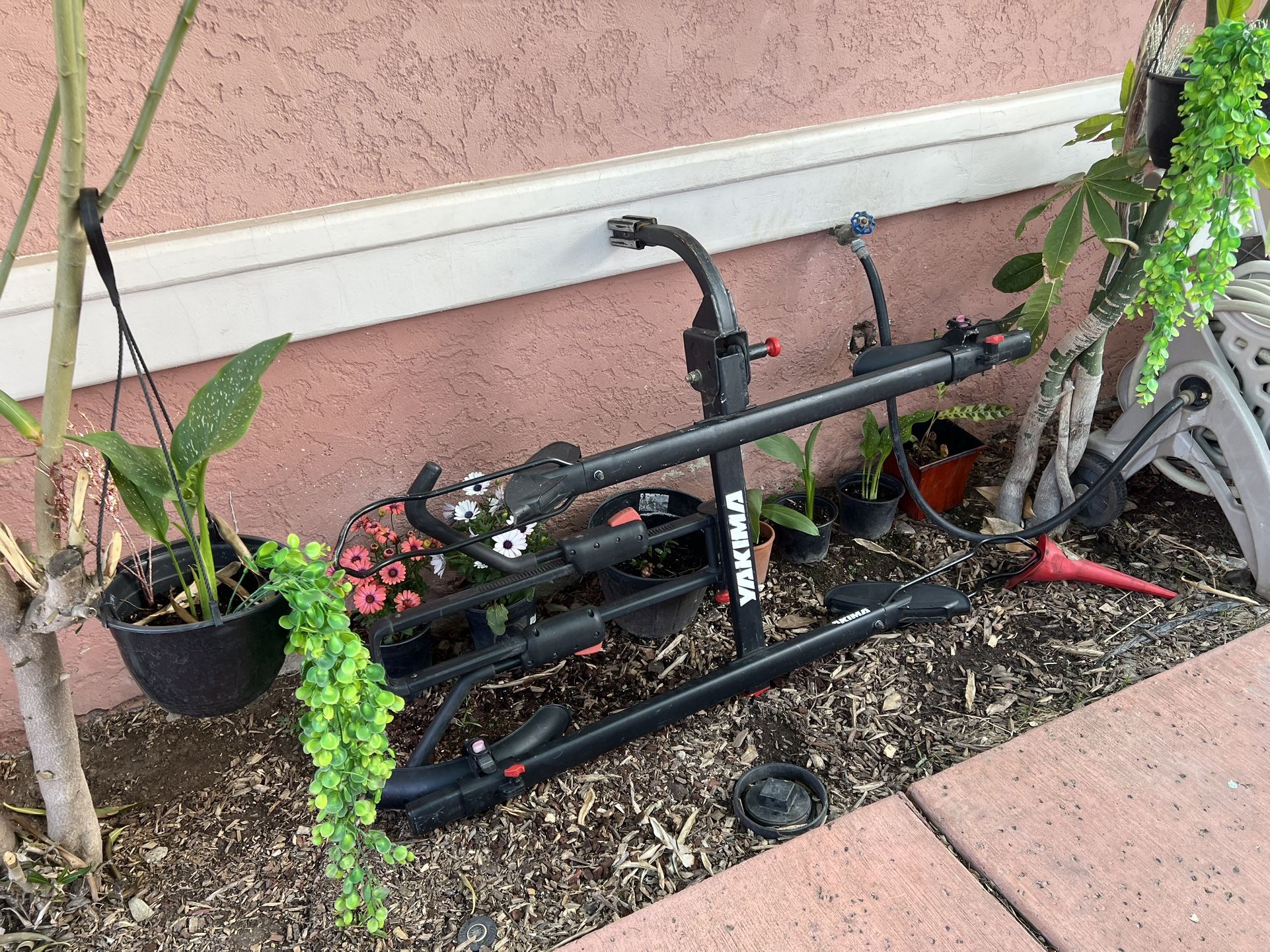 Yakima HoldUp hitch mounted folding bike rack
