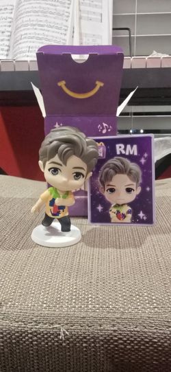 BTS McDonald's Tiny Tan Toy