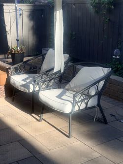 Patio chairs