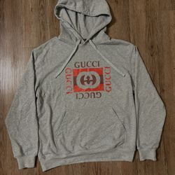 Gucci logo-print cotton hoodie