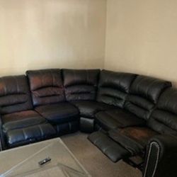 Leather Sofa Sectional "MUST GO ASAP"FinalPrice