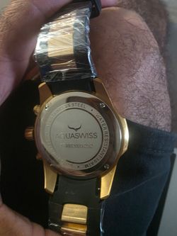 Men watch AQUASWISS.