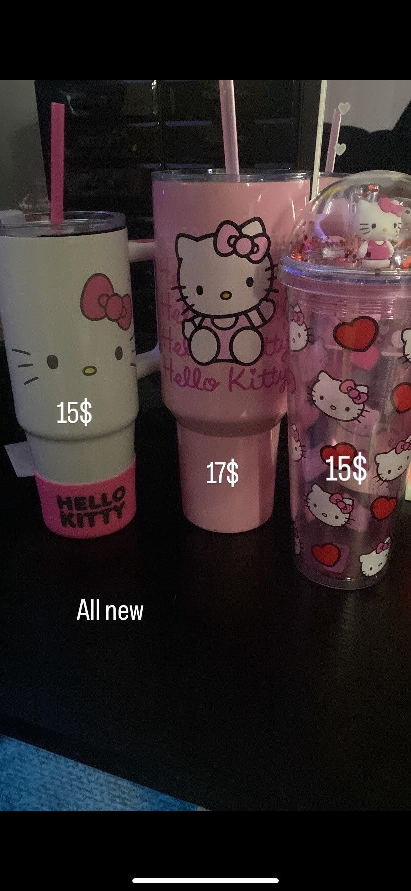 Hello Kitty cups
