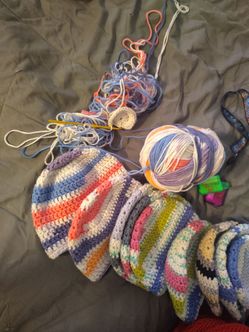 Amazon all original handmade crochet hats made with love