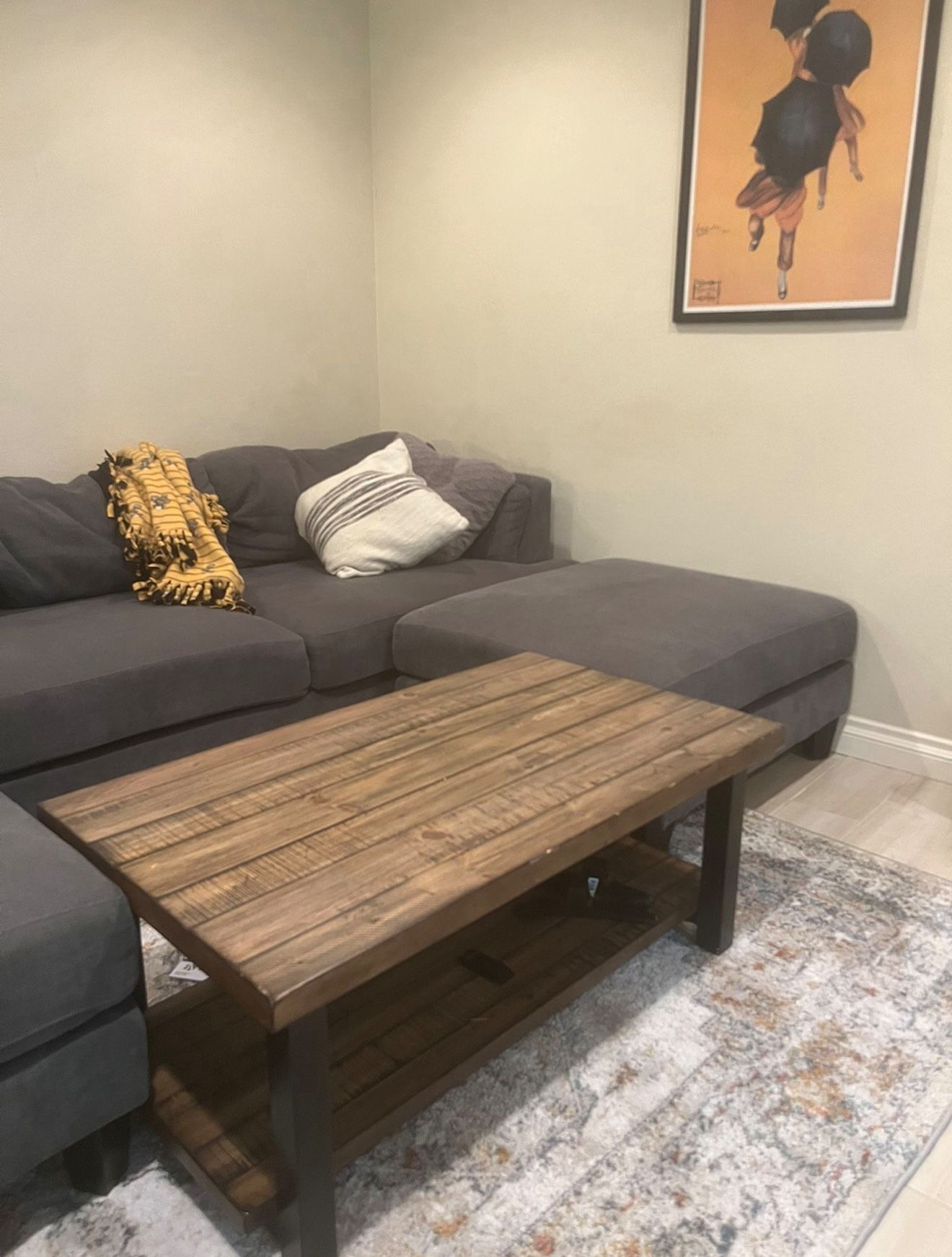 Solid Wood Coffee Table