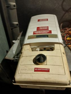 Solar panels inverter
