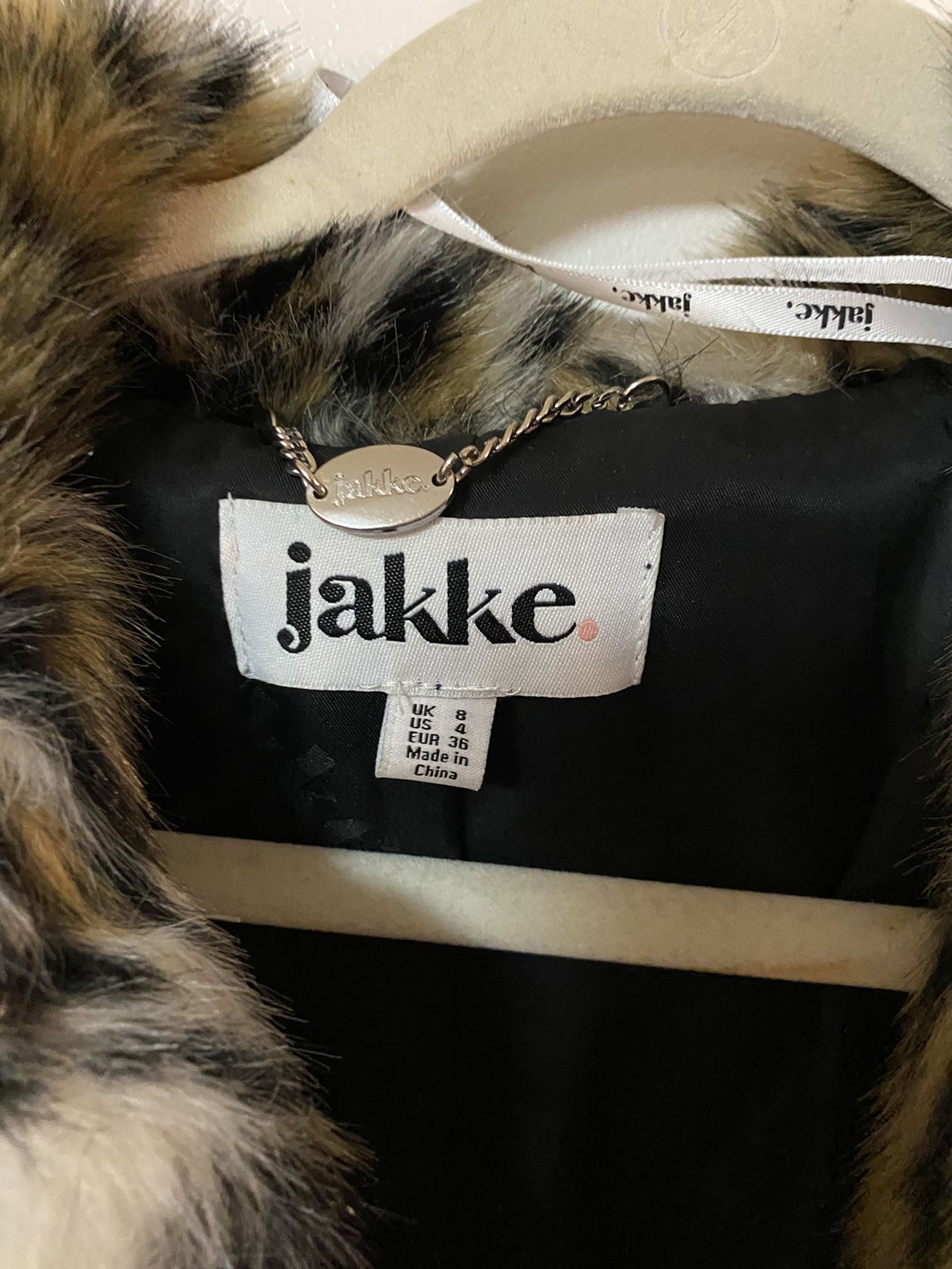Leopard Faux Fur Coat