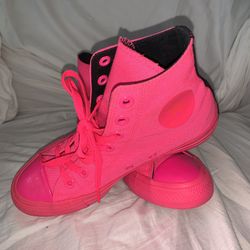 Converse Chuck Taylor All Star OPI V-I-Pink Passes Size 6 Women and 4 Men