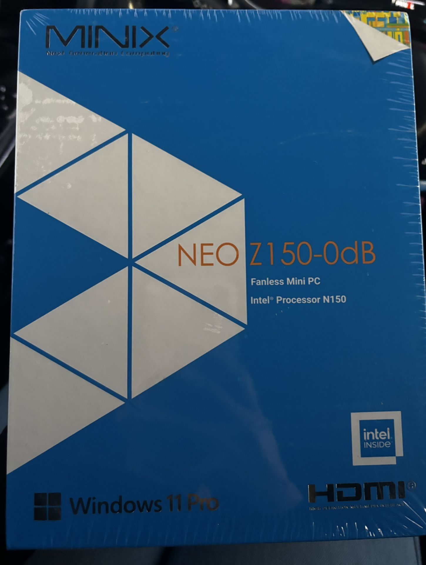 MINIX Z150-0dB Fanless Mini PC, Intel N150