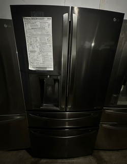 Stainless LG French Door Fridge with WaterDispenser