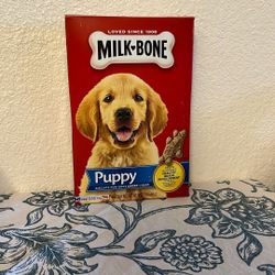 MILK ❤️ BONE .PUPPY. Biscuits for Dogs 🐕 Under 1 Year.