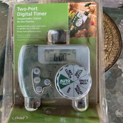 Orbit Two-Port Digital Timer 