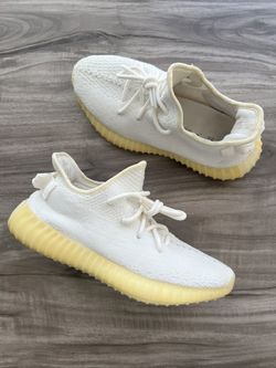 Size 7 Men’s/ 8.5 Women’s- adidas Yeezy Boost 350 V2 Low Cream White