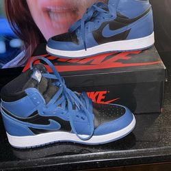 Blue And Black Air Jordans