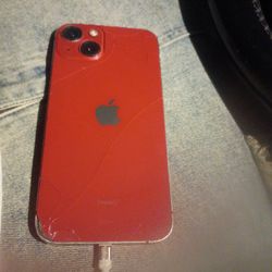 iPhone 13 128gb unlocked for all carriers (cracks on back glass)