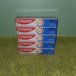 5 Colgate Total 5.1oz Paste