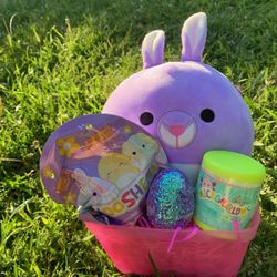 Squish, Mellow, Easter Basket